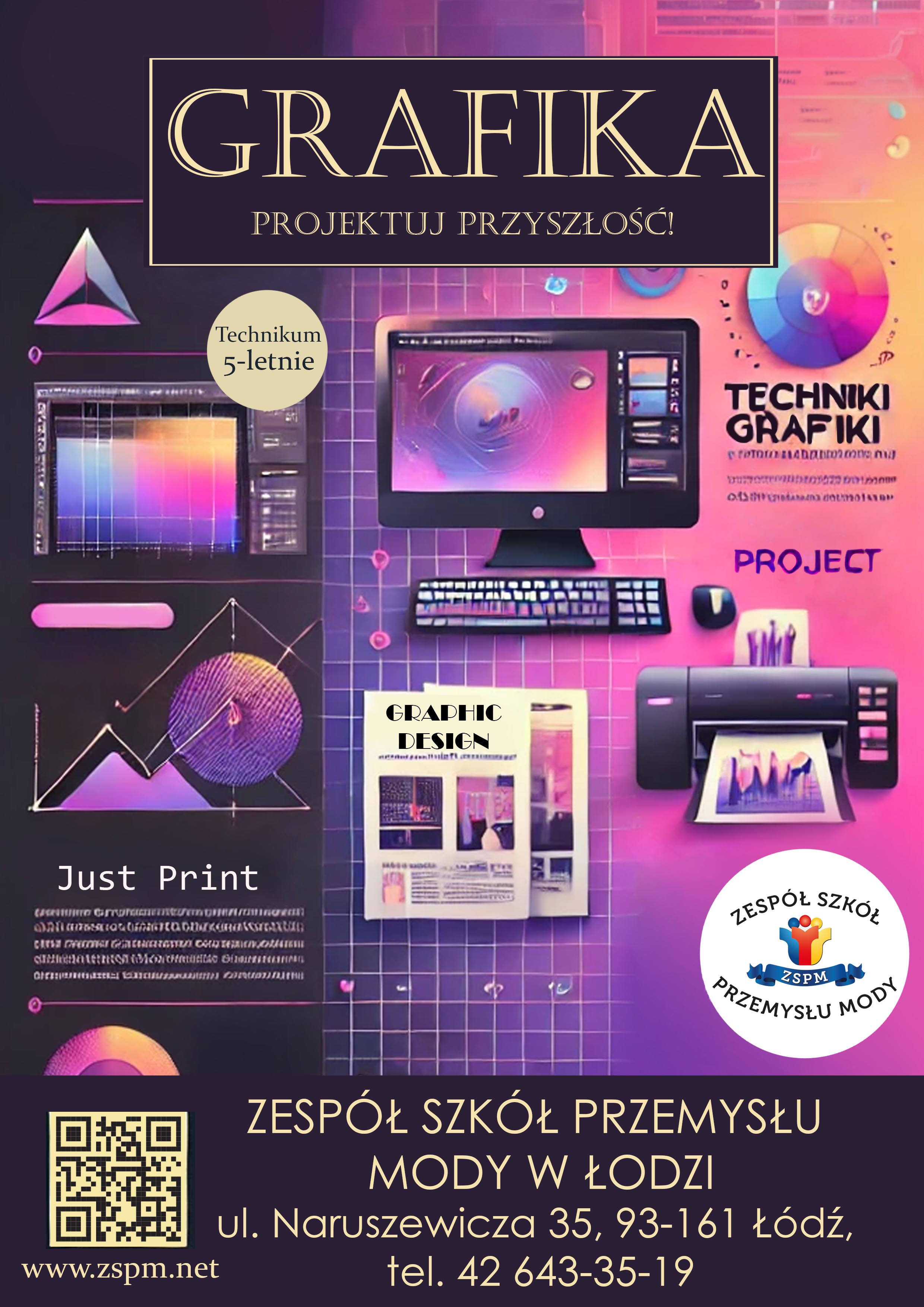 technik grafiki poligrafii cyfrowej